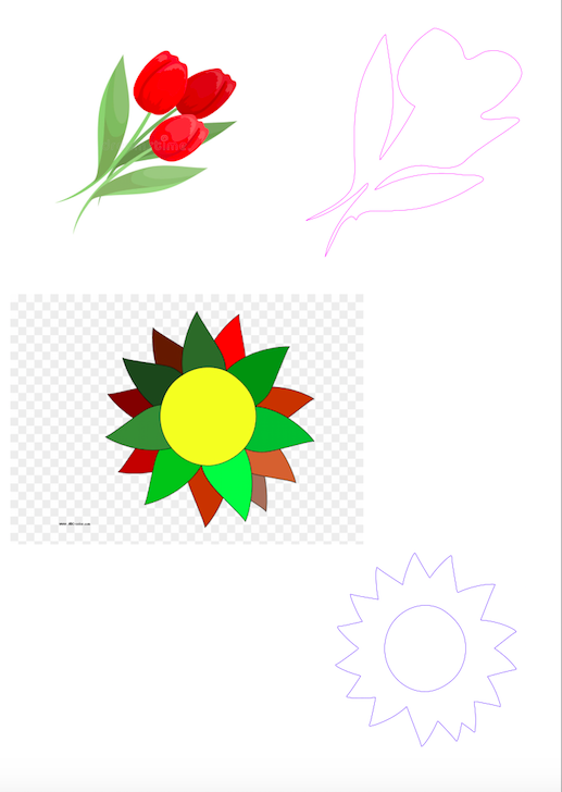 Flower Bitmaps